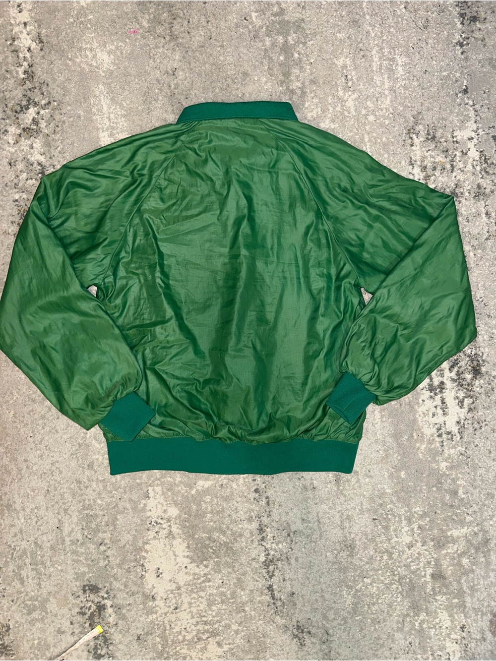 Duckster Classic Green Bomber Men’s Jacket - Picture 4 of 7